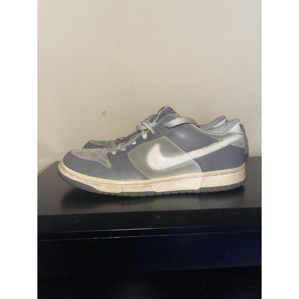 Nike Dunk Low Pro 'Light Graphite/White-Cloud' 2003 Women's Size 8.5 302517-012 - Picture 2 of 6
